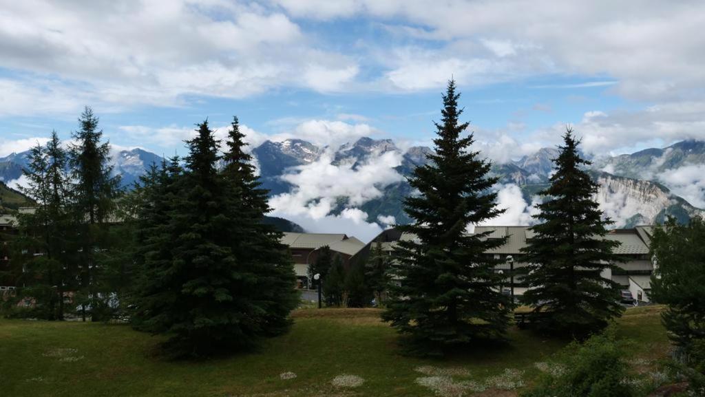 Appartement Dans Residence Du Roche Mantel -Alpes Huez Face A L'Alpexpress מראה חיצוני תמונה