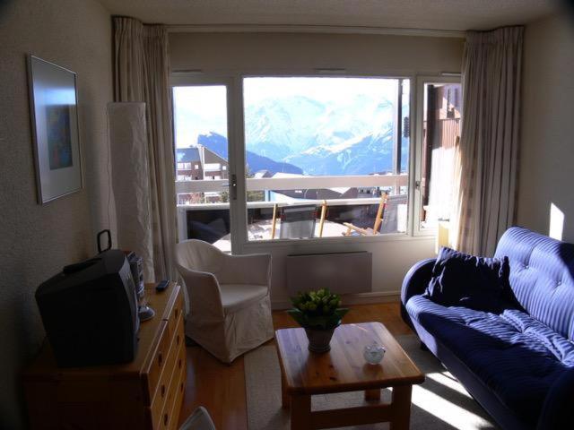 Appartement Dans Residence Du Roche Mantel -Alpes Huez Face A L'Alpexpress מראה חיצוני תמונה