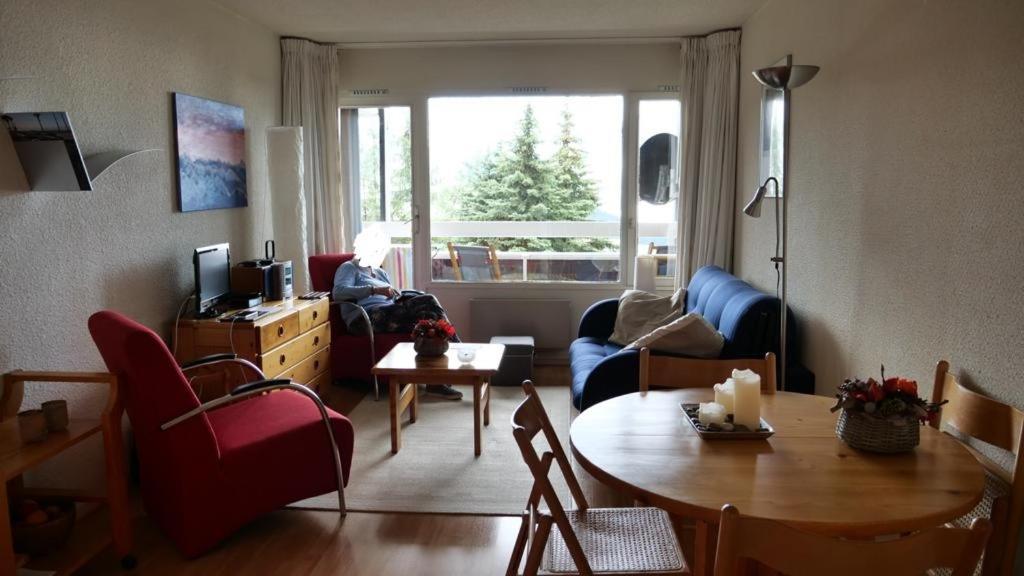 Appartement Dans Residence Du Roche Mantel -Alpes Huez Face A L'Alpexpress מראה חיצוני תמונה